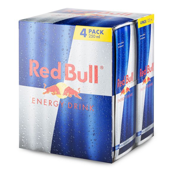 Red Bull Energy Drink 4 X 250ml